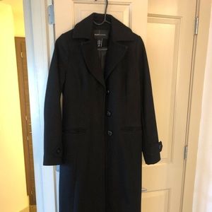 Moda International Long, Black Winter Coat